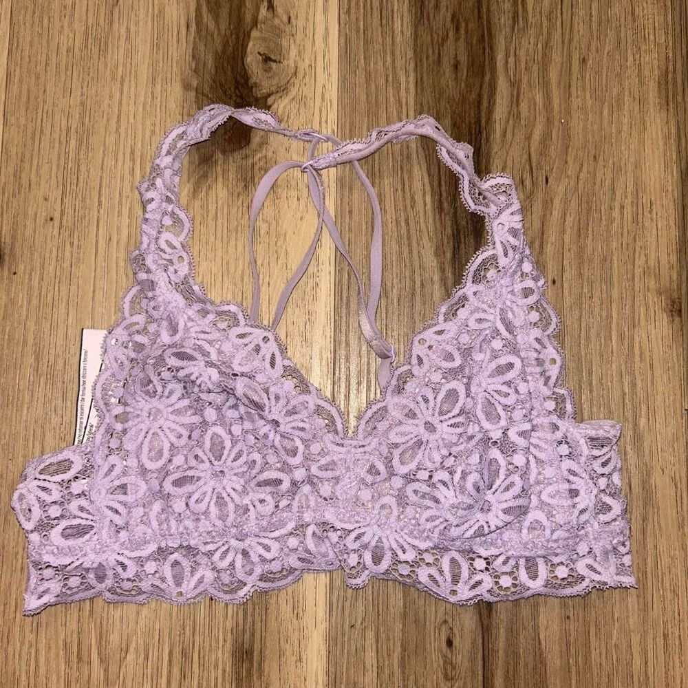 Victoria-s-secret Women's Purple and Pink Bra